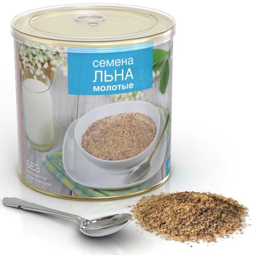 СЕМЕНА ЛЬНА МОЛОТЫЕ 400Г