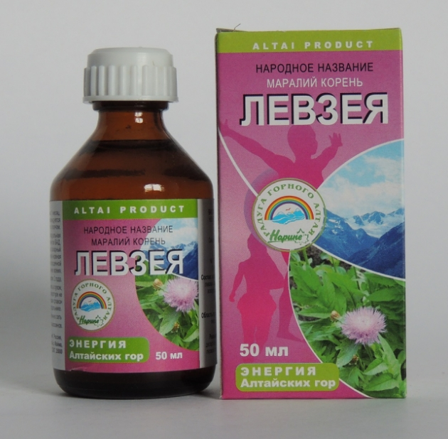 ЛЕВЗЕЯ НАСТОЙКА 50МЛ