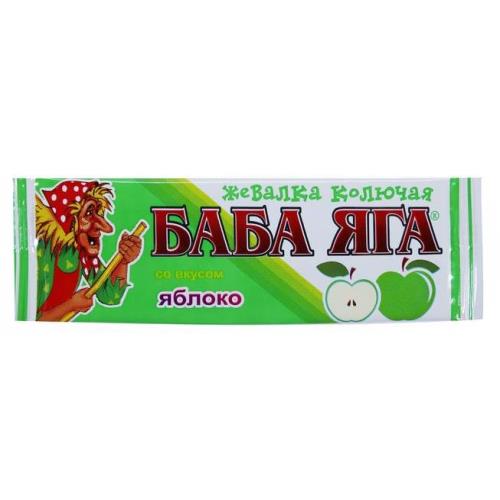 БАБА ЯГА КОНФЕТА ЖЕВАТЕЛЬНАЯ ЯБЛОКО 11Г