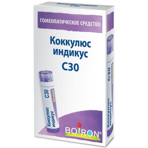 КОККУЛЮС ИНДИКУС С30 ГРАН ГОМЕОПАТ 4Г