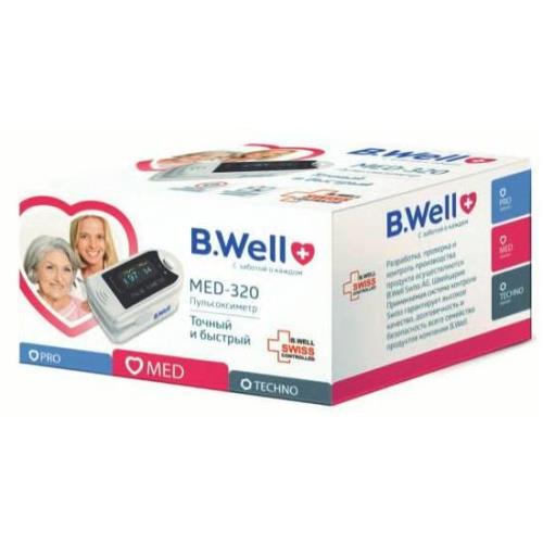ПУЛЬСОКСИМЕТР МЕД-320 С ПРИНАДЛЕЖНОСТЯМИ