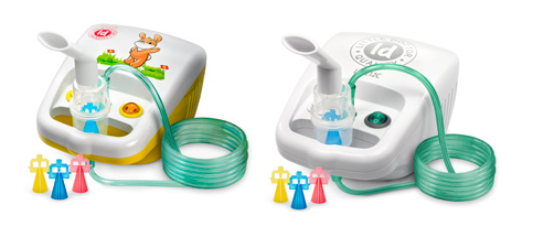 ИНГАЛЯТОР-НЕБУЛАЙЗЕР КОМПРЕССОРНЫЙ LD-212C ЖЕЛТЫЙ/С РИСУНКОМ