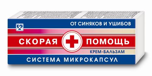 СКОРАЯ ПОМОЩЬ КРЕМ-БАЛЬЗАМ ОТ СИНЯКОВ И УШИБОВ 75МЛ