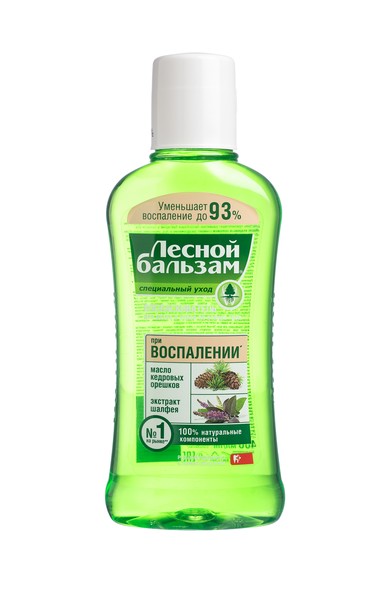 ЛЕСНОЙ БАЛЬЗАМ ОПОЛАСКИВАТЕЛЬ КЕДР/ШАЛФЕЙ 400МЛ