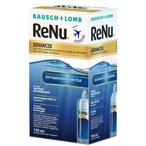 РЕНЮ АДВАНСЕД Р-Р Д/КОНТ ЛИНЗ 100МЛ КОНТЕЙНЕР