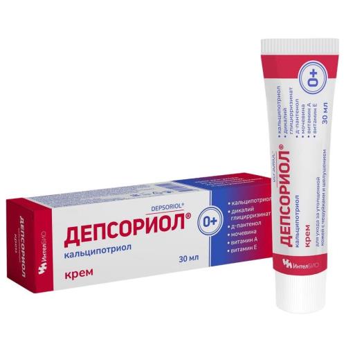 ДЕПСОРИОЛ КРЕМ Д/УХОДА ЗА УТОЛЩЕННОЙ КОЖЕЙ С ЧЕШУЙКАМИ И ШЕЛУШЕНИЕМ 0+ 30МЛ