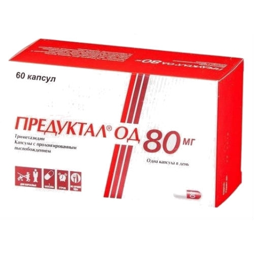 ПРЕДУКТАЛ ОД КАПС ПРОЛОНГ 80МГ №60