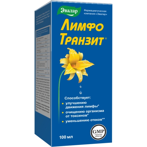 ЛИМФОТРАНЗИТ КОНЦЕНТРАТ НАПИТКА ФЛ 100МЛ