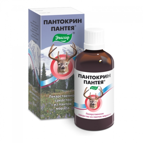 ПАНТОКРИН ПАНТЕЯ ЭКСТРАКТ ВНУТРЬ ФЛ 50МЛ