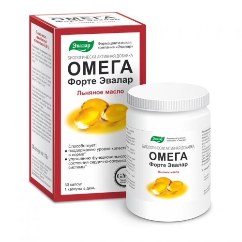 ОМЕГА ФОРТЕ ЭВАЛАР КАПС №30