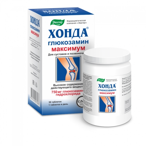 ХОНДА ГЛЮКОЗАМИН МАКСИМУМ ТАБ №30