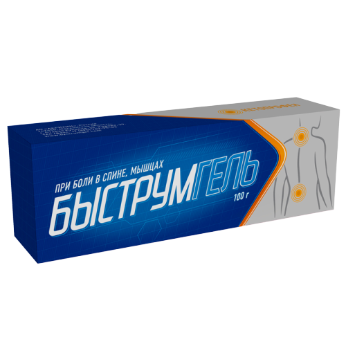 БЫСТРУМГЕЛЬ ГЕЛЬ Д/НАРУЖ 2,5% 100Г ТУБА