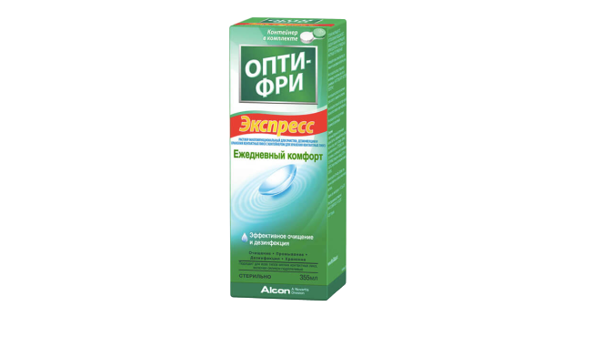 ОПТИ-ФРИ ЭКСПРЕСС Р-Р Д/КОНТ ЛИНЗ 355МЛ