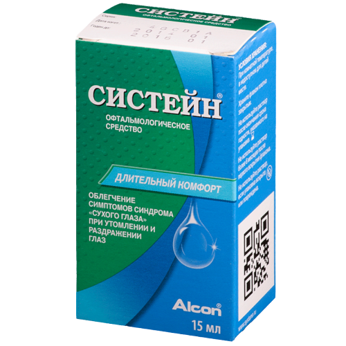 СИСТЕЙН КАПЛИ ГЛАЗНЫЕ 15МЛ