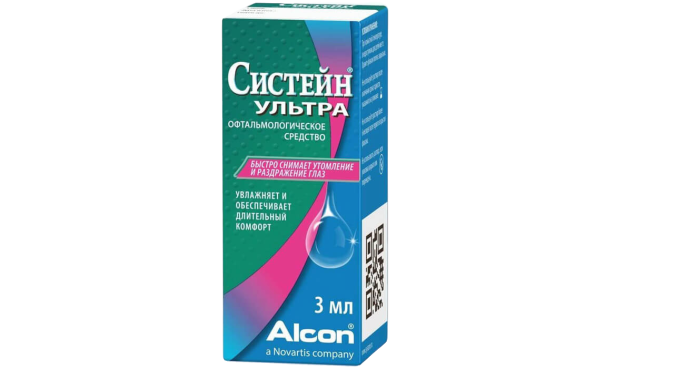 СИСТЕЙН УЛЬТРА СРЕДСТВО ОФТАЛЬМОЛОГ 3МЛ ФЛ/КАП
