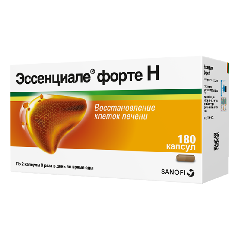 ЭССЕНЦИАЛЕ ФОРТЕ Н КАПС 300МГ №180