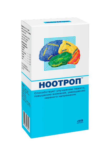 НООТРОП КАПС 400МГ №48