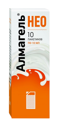 АЛМАГЕЛЬ НЕО СУСП ПАК 10МЛ №10