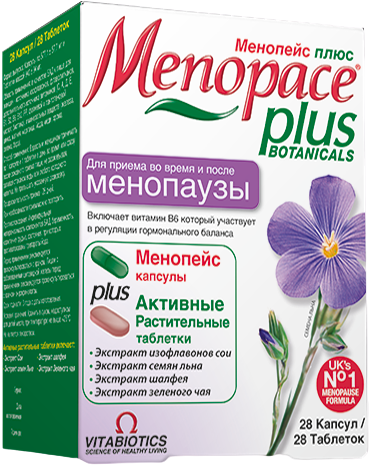 МЕНОПЕЙС ПЛЮС ТАБ №28+КАПС №28