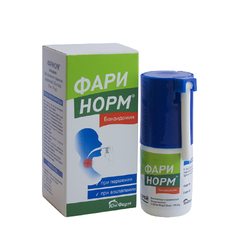 ФАРИНОРМ СПРЕЙ 0,255МГ/ДОЗА 30МЛ