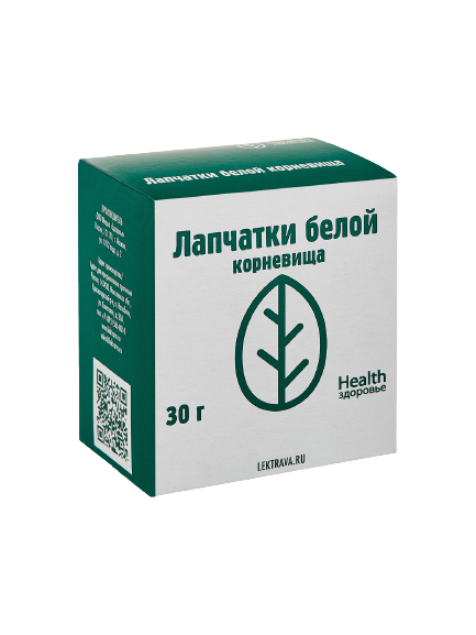 ЛАПЧАТКИ БЕЛОЙ КОРНЕВИЩА 30Г