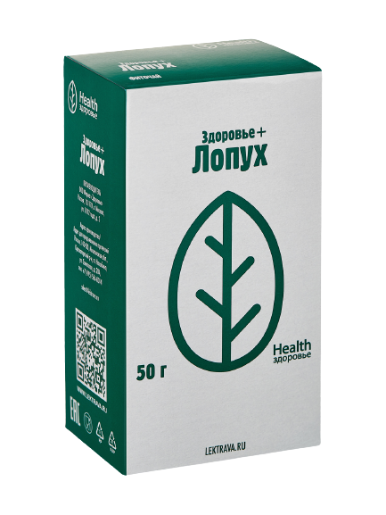 ФИТОЧАЙ ЗДОРОВЬЕ+ЛОПУХ 50Г
