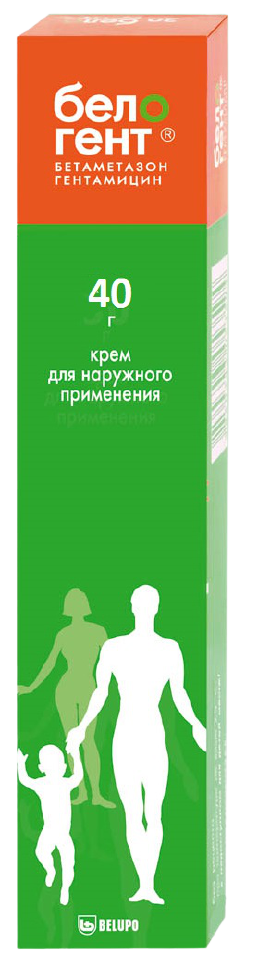 БЕЛОГЕНТ КРЕМ Д/НАРУЖ 40Г