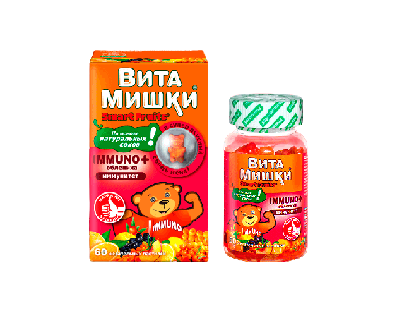 ВИТАМИШКИ ИММУНО ПЛЮС ПАСТ ЖЕВ №60 БАД
