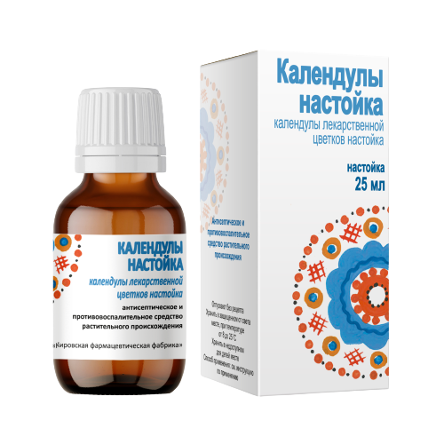 КАЛЕНДУЛЫ НАСТОЙКА 25МЛ ИНДУП