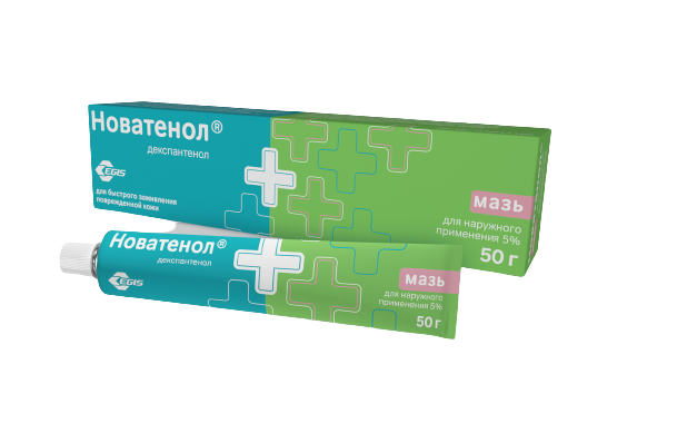 НОВАТЕНОЛ МАЗЬ Д/НАРУЖ 5% 50Г