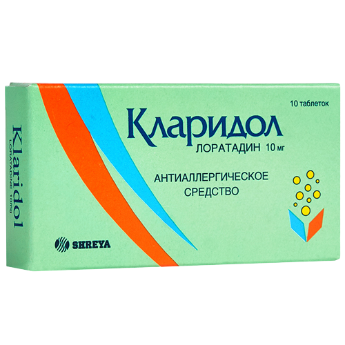 КЛАРИДОЛ ТАБ 10МГ №10