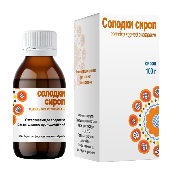 СОЛОДКИ КОРНЯ СИРОП 100Г