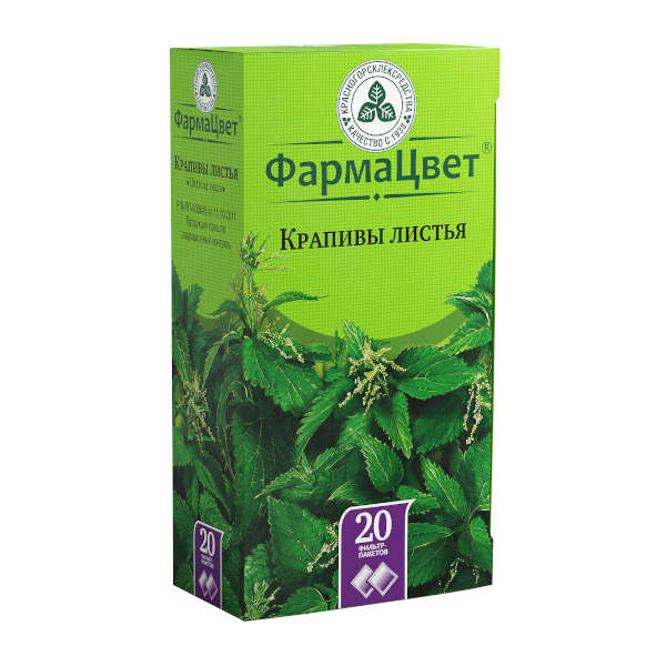 КРАПИВЫ ЛИСТЬЯ Ф/П 1,5Г №20