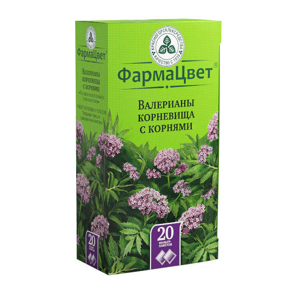 ВАЛЕРИАНЫ КОРНЕВИЩА С КОРНЯМИ Ф/П 1,5Г №20