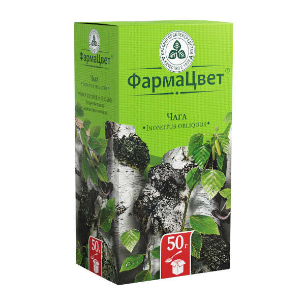 ЧАГА БЕРЕЗОВЫЙ ГРИБ 50Г