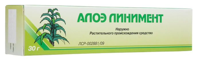 АЛОЭ ЛИНИМЕНТ 30Г