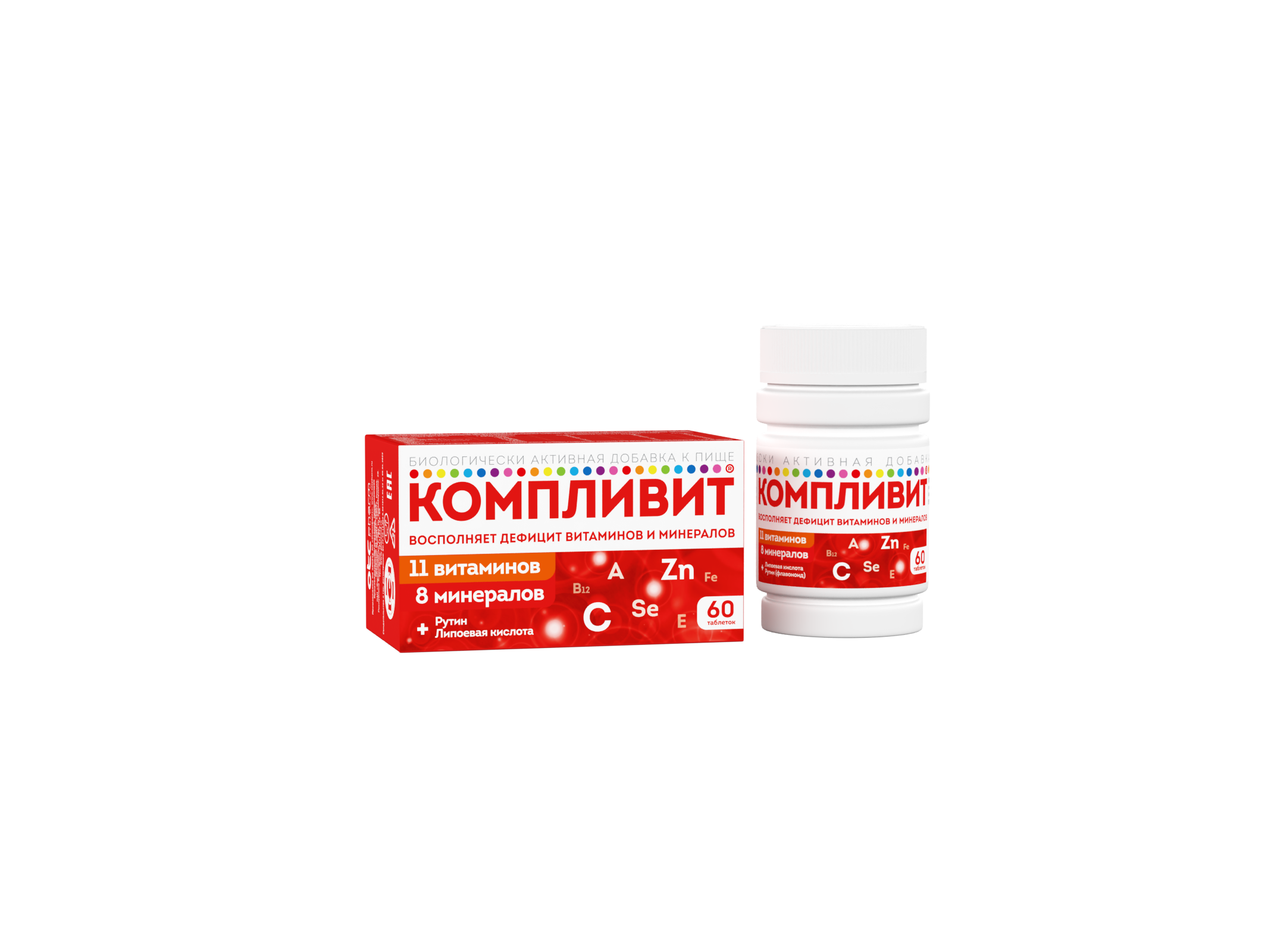 КОМПЛИВИТ ТАБ П/П/О №60 БАД