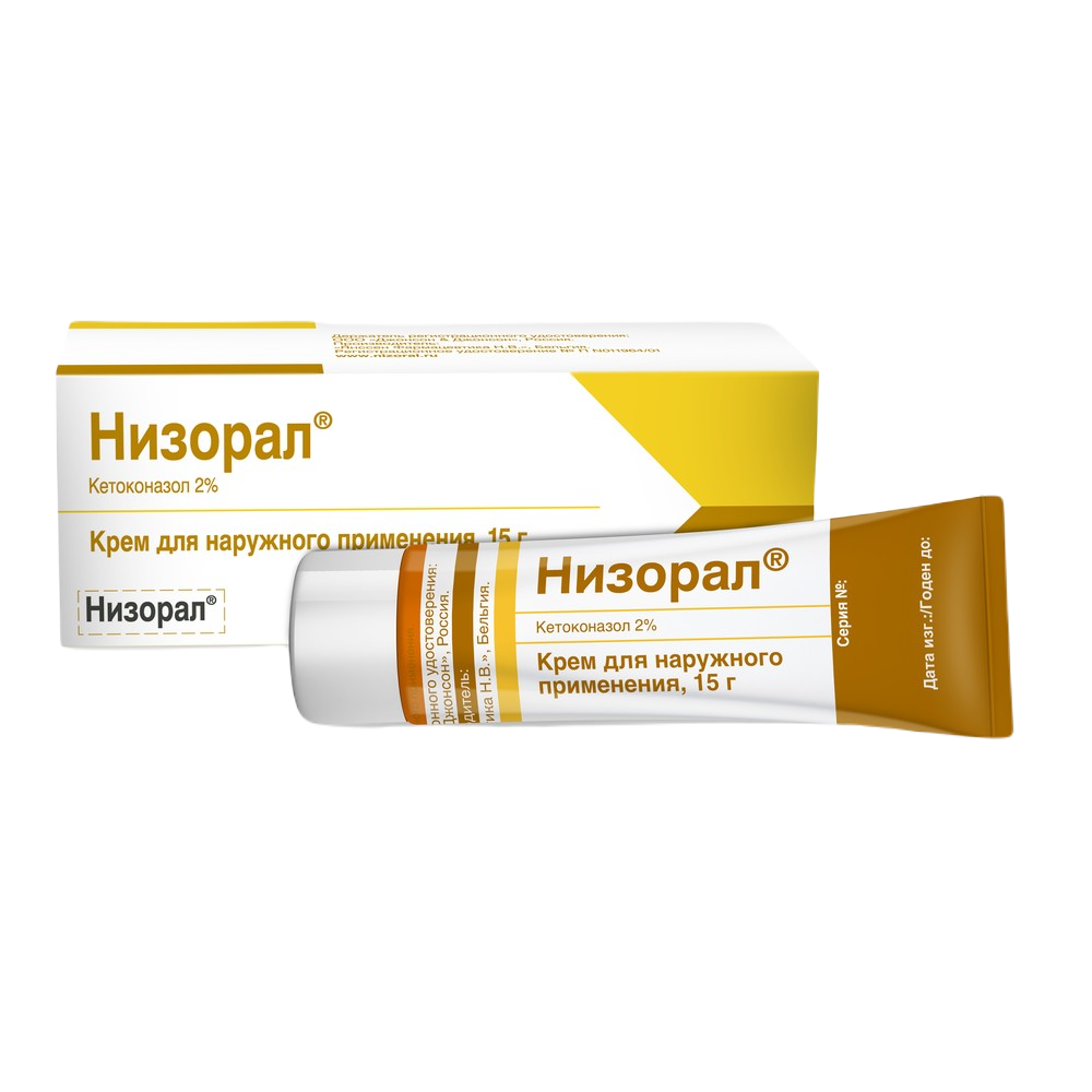НИЗОРАЛ КРЕМ 2% 15Г