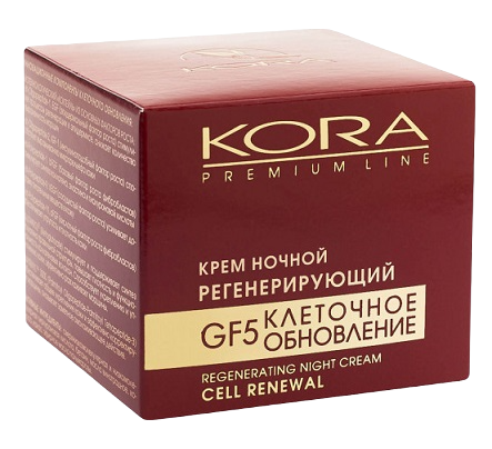 КОРА ПРЕМИУМ КРЕМ НОЧ.РЕГЕНЕР.50МЛ