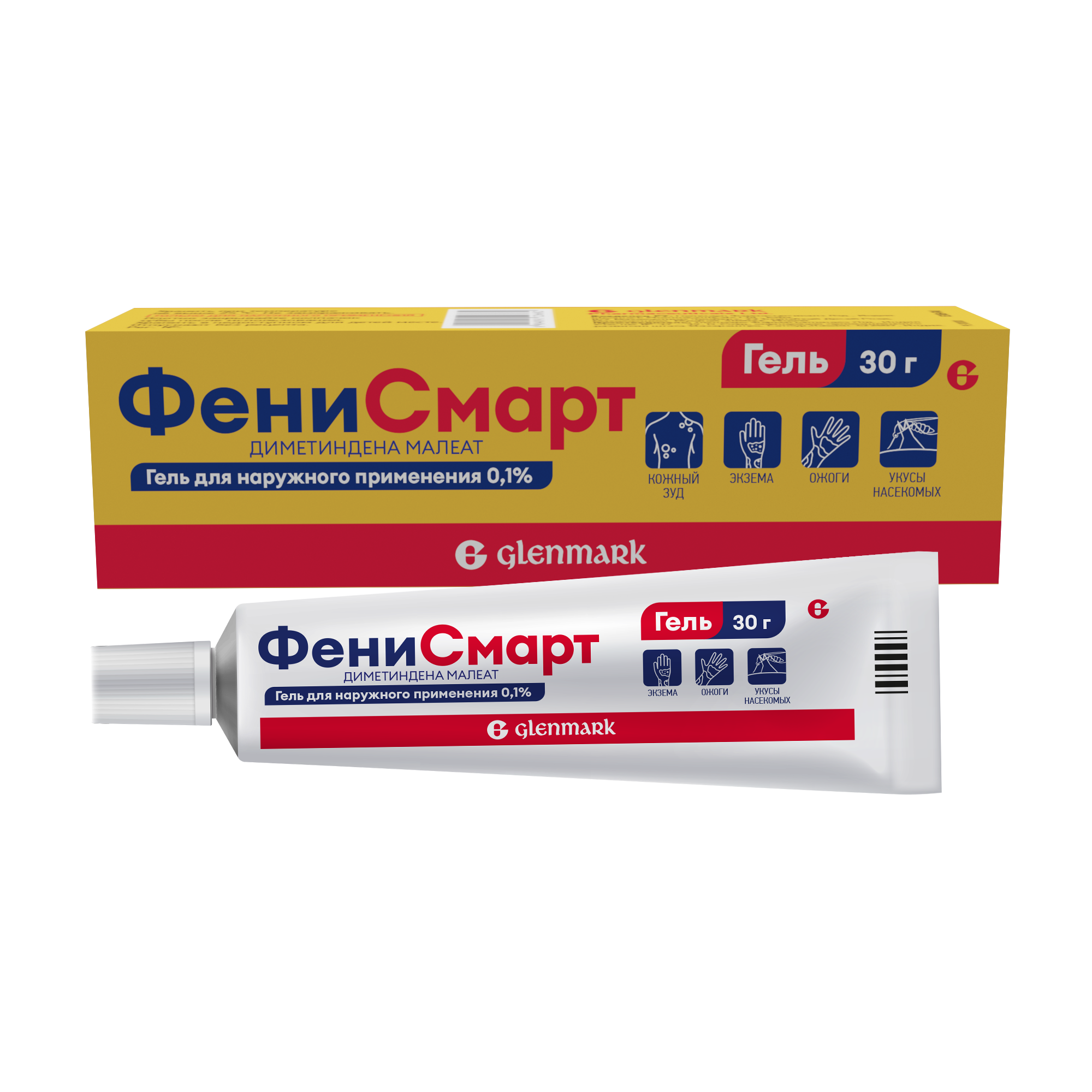 ФЕНИСМАРТ ГЕЛЬ НАРУЖ 0,1% 30Г