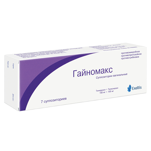 ГАЙНОМАКС СУПП ВАГ 150МГ+100МГ №7