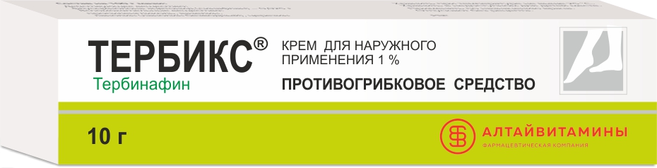 ТЕРБИКС КРЕМ Д/НАРУЖ 1% 10Г