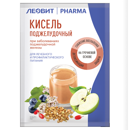 ЛЕОВИТ ФАРМА КИСЕЛЬ ПОДЖЕЛУДОЧНЫЙ 400Г