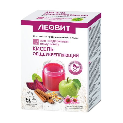 КИСЕЛЬ ЛЕОВИТ ОБЩЕУКРЕПЛЯЮЩИЙ ПАК 20Г №5