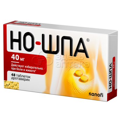 НО-ШПА ТАБ 40МГ №48