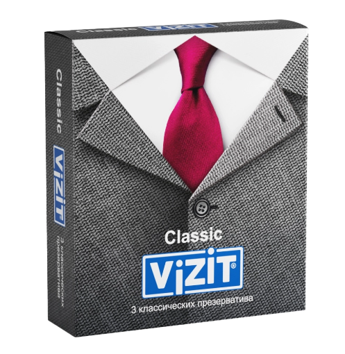 ВИЗИТ ПРЕЗЕРВАТИВЫ КЛАССИЧЕСКИЕ №3