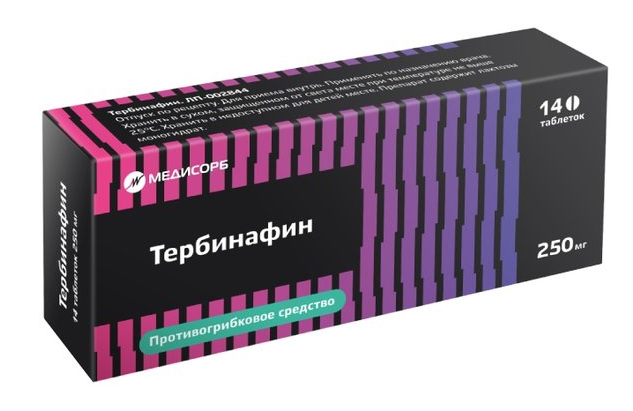 ТЕРБИНАФИН ТАБ 250МГ №14