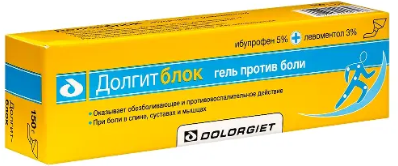 ДОЛГИТБЛОК ГЕЛЬ Д/НАРУЖ ПРИМ 5%+3% 150Г