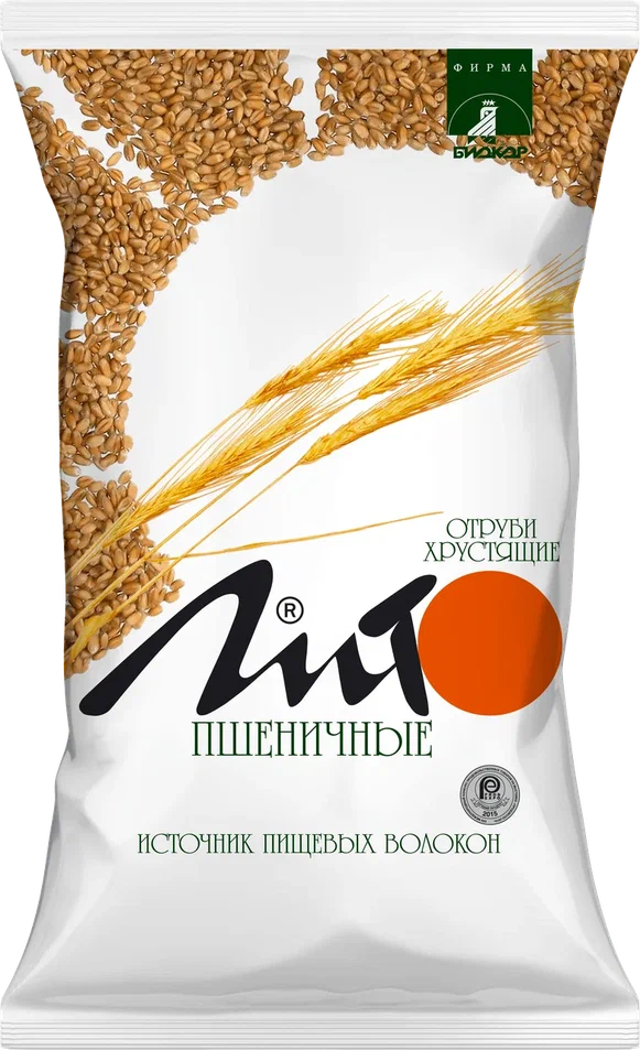 ОТРУБИ ПШЕНИЧНЫЕ ХРУСТЯЩИЕ ЛИТО 200Г