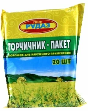 ГОРЧИЧНИК-ПАКЕТ ЭКОНОМ №20